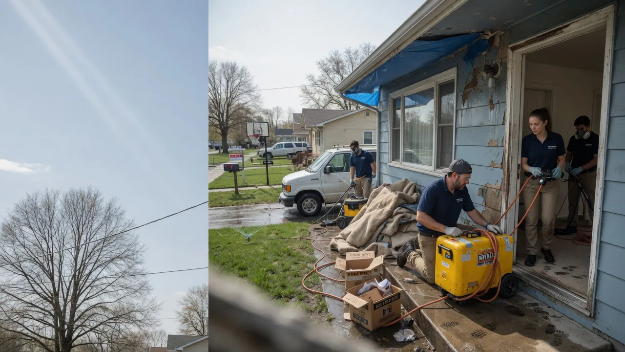 Basement Flood Cleanup in Frankfort, SD near me